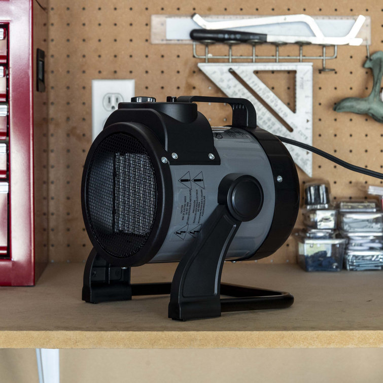 NewAir 1,500 Watt Electric Forced Air Compact Heater with Automatic